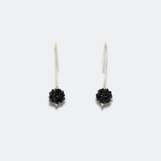 PENDIENTES BOLAS DE CRISTALES