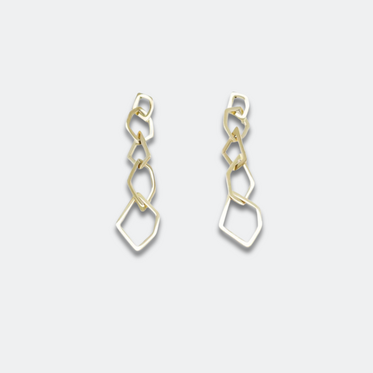 PENDIENTES LARGOS ESLABONES